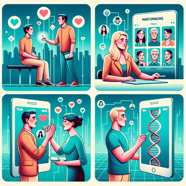 Comparative image of dating methods